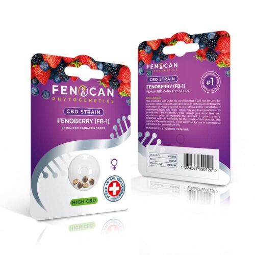 Fenoberry CBD Feminised Cannabis Seeds by FENOCAN